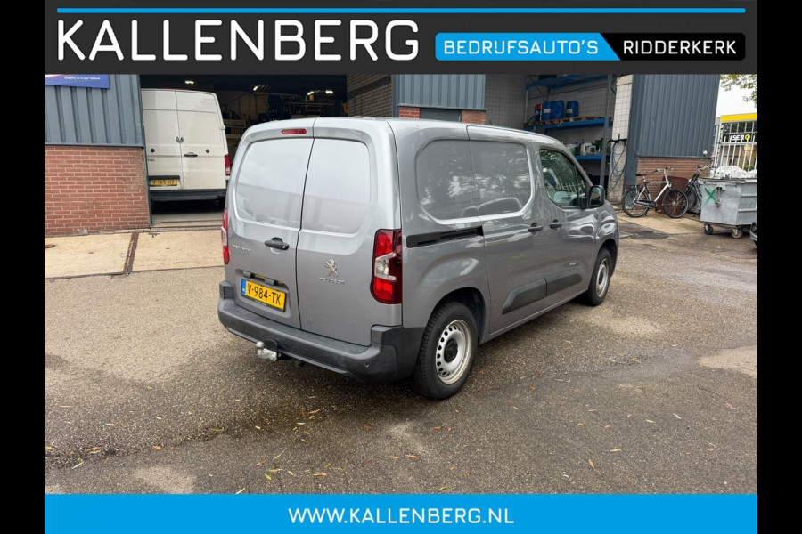 Peugeot Partner 1.6 BlueHDI Premium / Trekhaak / App connect / Cruise / Laadvloer dubbel