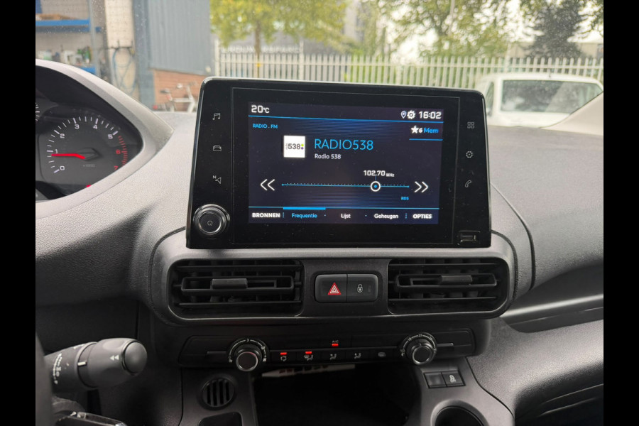 Peugeot Partner 1.6 BlueHDI Premium / Trekhaak / App connect / Cruise / Laadvloer dubbel