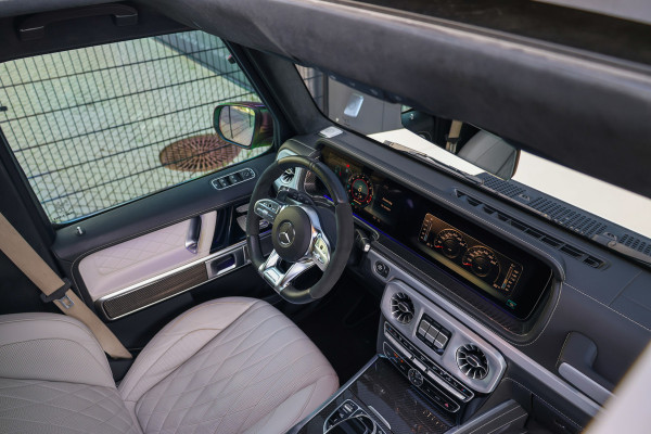 Mercedes-Benz G-Klasse 63 | MANUFAKTUR | BURMESTER 3D | MASSAGE | STOELKOELING | CARBON | 360 |