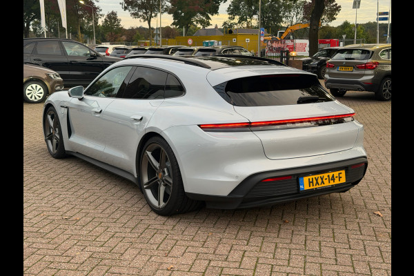 Porsche Taycan Sport Turismo 4S 93 kWh / SOH 94.5 % / Panoramadak / 360Camera / Head-up / Burmester / 21'' / Luchtvering / Stoel+Stuurverwarming / Dodehoek / DAB / ACC / Warmtepomp