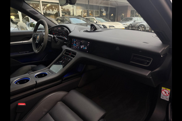 Porsche Taycan Sport Turismo 4S 93 kWh / SOH 94.5 % / Panoramadak / 360Camera / Head-up / Burmester / 21'' / Luchtvering / Stoel+Stuurverwarming / Dodehoek / DAB / ACC / Warmtepomp