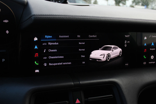 Porsche Taycan Turbo 93 kWh / SOH 92,3% / Panoramadak / 360Camera / Head-up / Burmester / Luchtvering / 20'' / InnoDrive / Sportchrono+Design / Keyless / Adaptieve Stoelen / Dodehoek / DAB / Warmtepomp