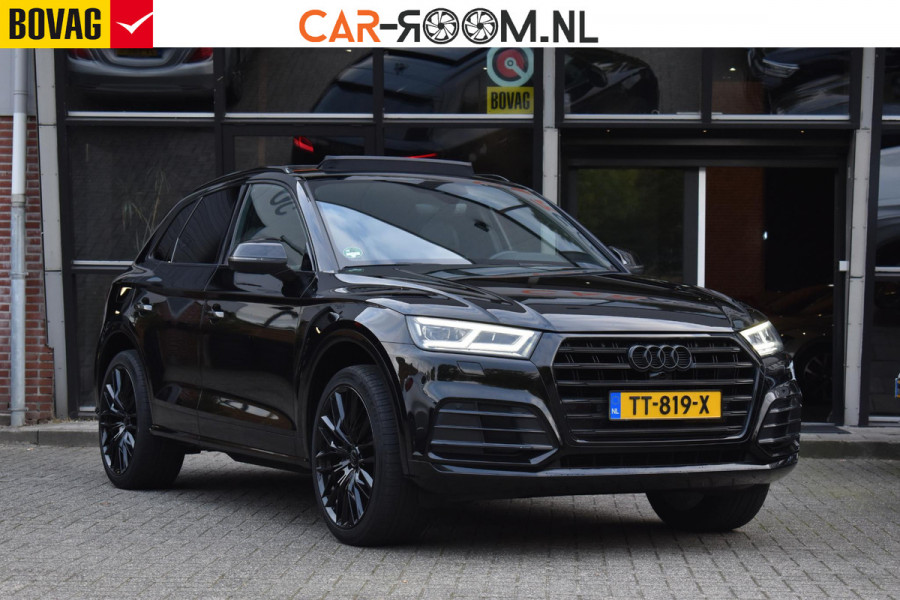 Audi Q5 2.0 TFSI quattro Sport 3x S Line Pano ALLBlack NAP Trekhaak