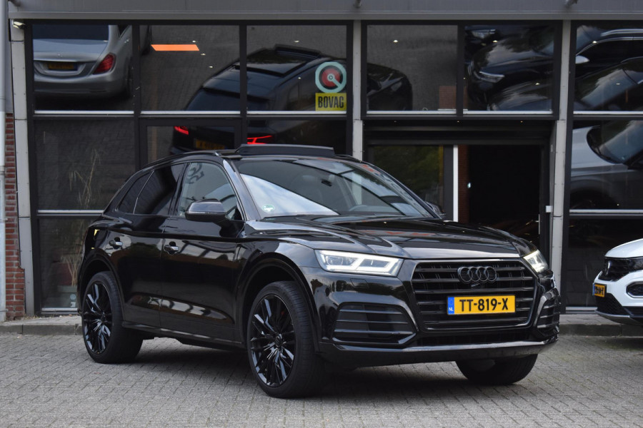 Audi Q5 2.0 TFSI quattro Sport 3x S Line Pano ALLBlack NAP Trekhaak