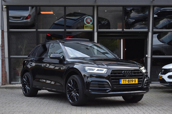 Audi Q5 2.0 TFSI quattro Sport 3x S Line Pano ALLBlack NAP Trekhaak