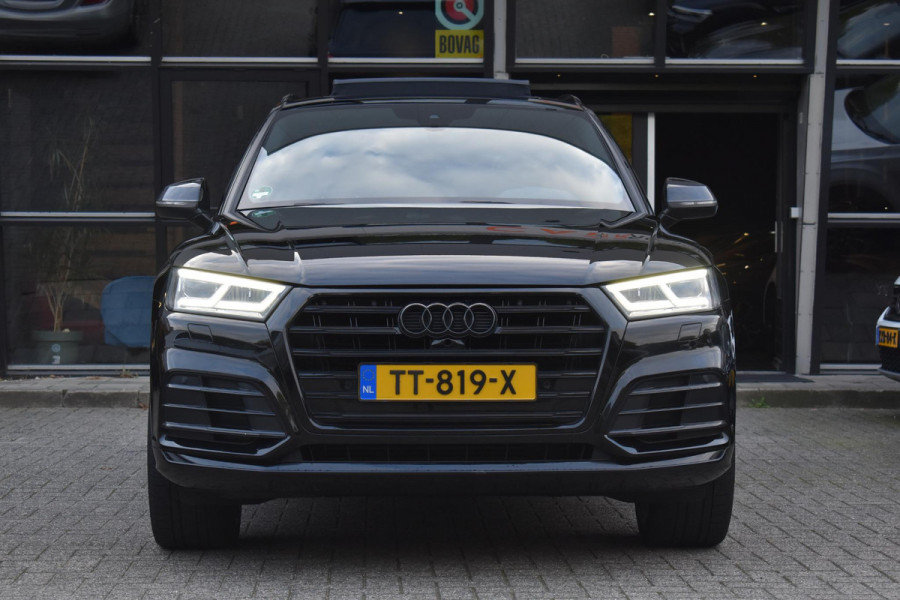 Audi Q5 2.0 TFSI quattro Sport 3x S Line Pano ALLBlack NAP Trekhaak