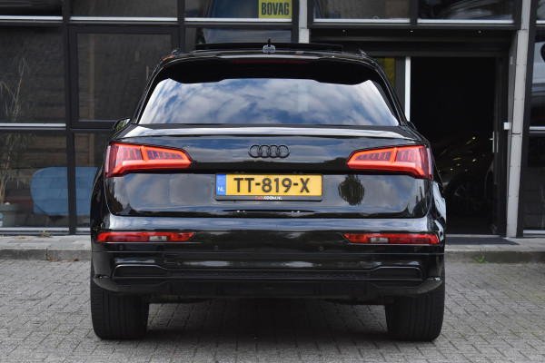 Audi Q5 2.0 TFSI quattro Sport 3x S Line Pano ALLBlack NAP Trekhaak