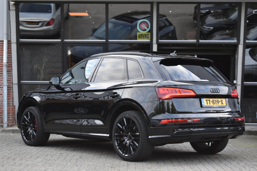 Audi Q5 2.0 TFSI quattro Sport 3x S Line Pano ALLBlack NAP Trekhaak