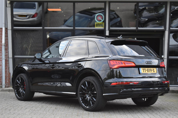 Audi Q5 2.0 TFSI quattro Sport 3x S Line Pano ALLBlack NAP Trekhaak