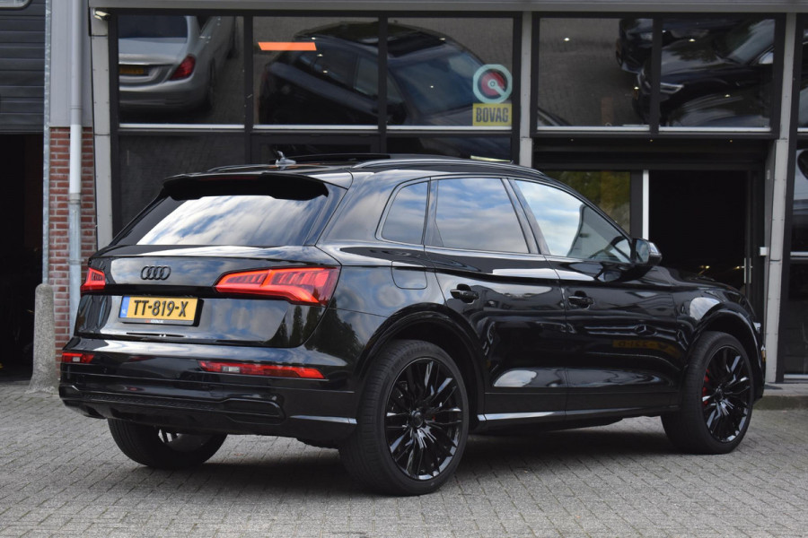Audi Q5 2.0 TFSI quattro Sport 3x S Line Pano ALLBlack NAP Trekhaak