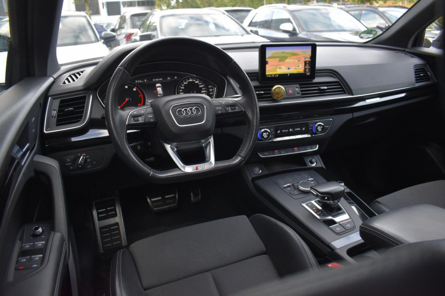 Audi Q5 2.0 TFSI quattro Sport 3x S Line Pano ALLBlack NAP Trekhaak