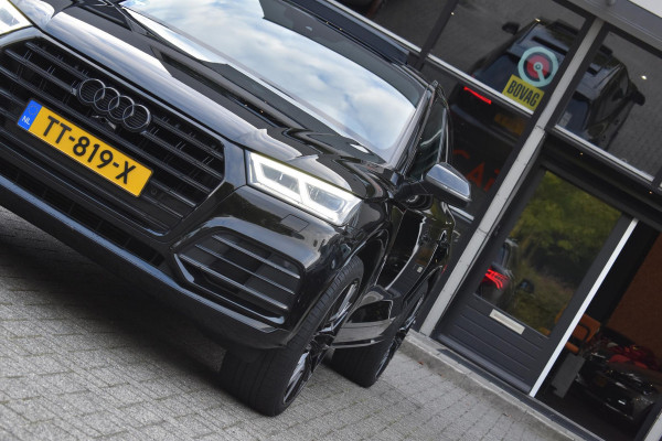 Audi Q5 2.0 TFSI quattro Sport 3x S Line Pano ALLBlack NAP Trekhaak