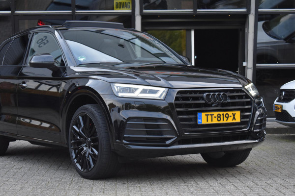 Audi Q5 2.0 TFSI quattro Sport 3x S Line Pano ALLBlack NAP Trekhaak