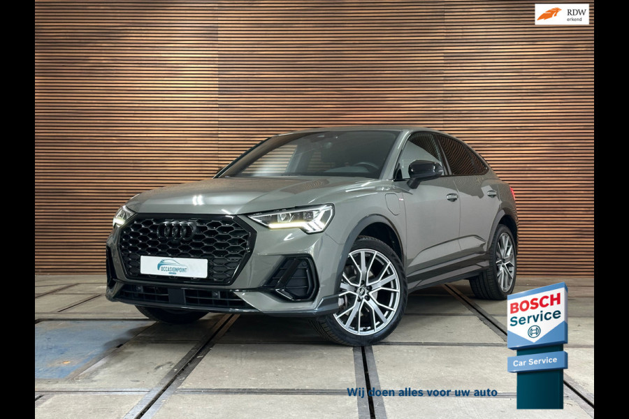 Audi Q3 Sportback 45 TFSI e S Edition | 20” Lichtmetaal | Carplay | Virtual Cockpit | 360° Camera | Sonos | ACC