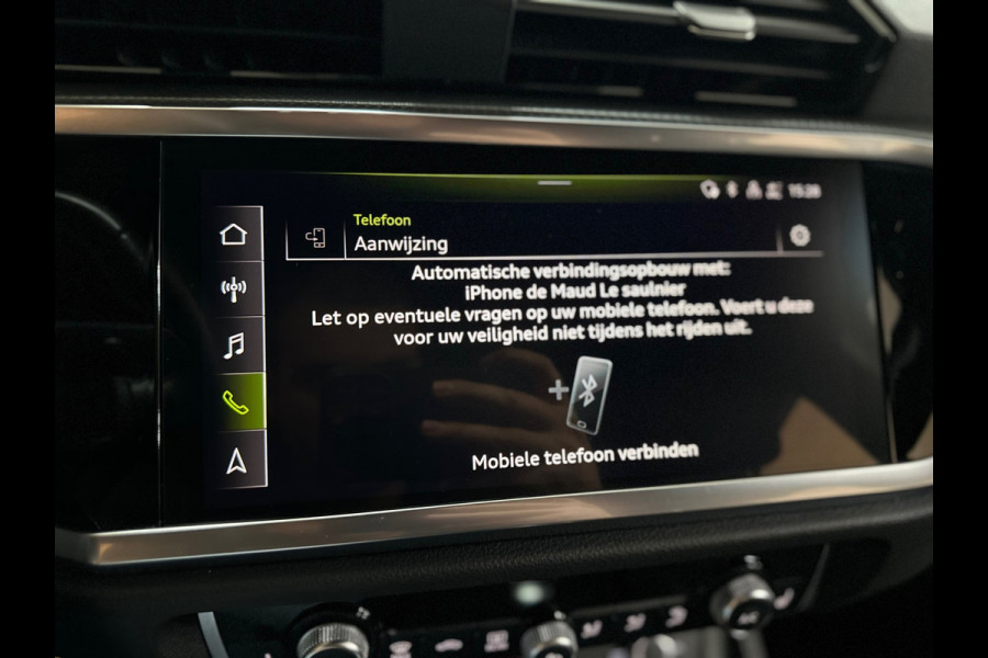 Audi Q3 Sportback 45 TFSI e S Edition | 20” Lichtmetaal | Carplay | Virtual Cockpit | 360° Camera | Sonos | ACC