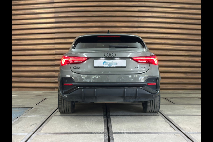 Audi Q3 Sportback 45 TFSI e S Edition | 20” Lichtmetaal | Carplay | Virtual Cockpit | 360° Camera | Sonos | ACC