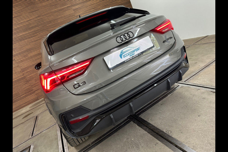 Audi Q3 Sportback 45 TFSI e S Edition | 20” Lichtmetaal | Carplay | Virtual Cockpit | 360° Camera | Sonos | ACC