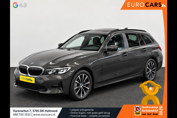 BMW 3 Serie Touring 330e Sportline Panoramadak Navi Carplay Cruise Control Full LED PDC VA Privacy Glass Live Cockpit Professional DAB+ Shadowline Hemel Antraciet