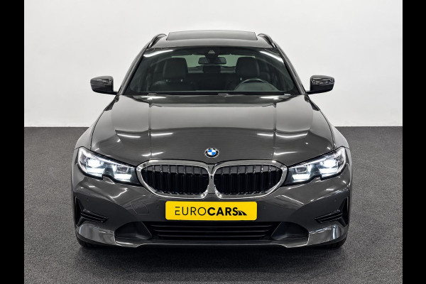BMW 3 Serie Touring 330e Sportline Panoramadak Navi Carplay Cruise Control Full LED PDC VA Privacy Glass Live Cockpit Professional DAB+ Shadowline Hemel Antraciet