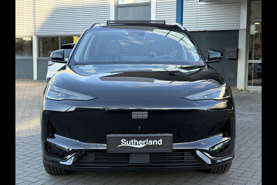 GEELY E5 Max+ 68 kWh 218 PK | 450 Km WLTP | Panoramadak | 360 Camera | Warmtepomp | Stoelverwarming & verkoeling | Massagestoelen | Elektrische klep | Stuurverwarming | Parkeersensoren | Achterbank verwarmd | 19 Inch