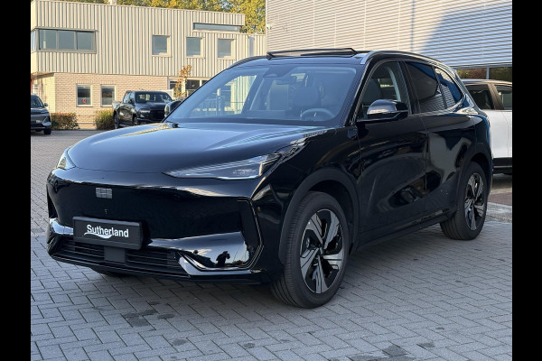 GEELY E5 Max+ 68 kWh 218 PK | 450 Km WLTP | Panoramadak | 360 Camera | Warmtepomp | Stoelverwarming & verkoeling | Massagestoelen | Elektrische klep | Stuurverwarming | Parkeersensoren | Achterbank verwarmd | 19 Inch