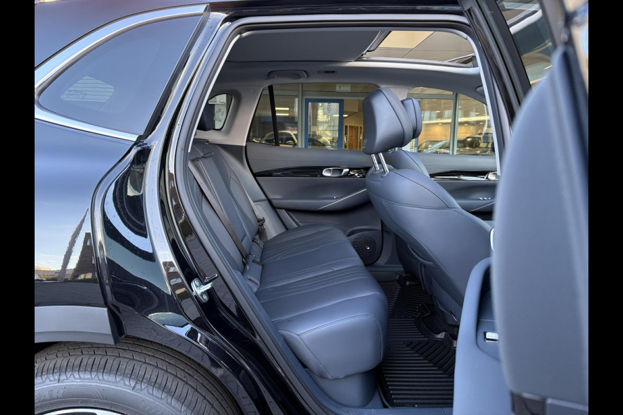 GEELY E5 Max+ 68 kWh 218 PK | 450 Km WLTP | Panoramadak | 360 Camera | Warmtepomp | Stoelverwarming & verkoeling | Massagestoelen | Elektrische klep | Stuurverwarming | Parkeersensoren | Achterbank verwarmd | 19 Inch