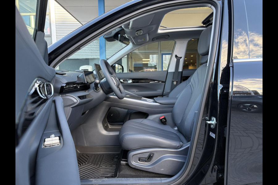 GEELY E5 Max+ 68 kWh 218 PK | 450 Km WLTP | Panoramadak | 360 Camera | Warmtepomp | Stoelverwarming & verkoeling | Massagestoelen | Elektrische klep | Stuurverwarming | Parkeersensoren | Achterbank verwarmd | 19 Inch