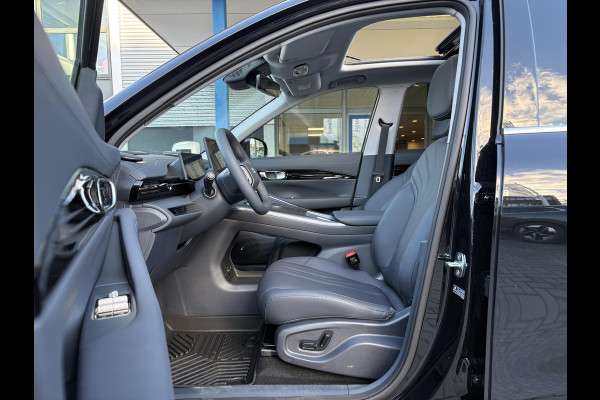 GEELY E5 Max+ 68 kWh 218 PK | 450 Km WLTP | Panoramadak | 360 Camera | Warmtepomp | Stoelverwarming & verkoeling | Massagestoelen | Elektrische klep | Stuurverwarming | Parkeersensoren | Achterbank verwarmd | 19 Inch