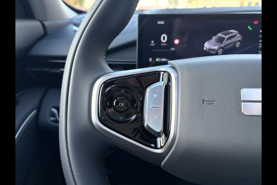 GEELY E5 Max+ 68 kWh 218 PK | 450 Km WLTP | Panoramadak | 360 Camera | Warmtepomp | Stoelverwarming & verkoeling | Massagestoelen | Elektrische klep | Stuurverwarming | Parkeersensoren | Achterbank verwarmd | 19 Inch