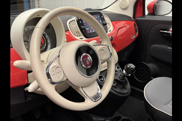 Fiat 500 1.2 Lounge AIRCO/ECC-PANODAK-NAVI by CARPLAY-PDC-LMV-CRUISE CONTROL
