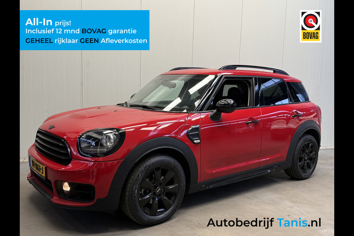 MINI Countryman 1.5 165PK Dutch Made Black Edition NAVI-PDC-ECC-LMV-CRUISE CONTROL