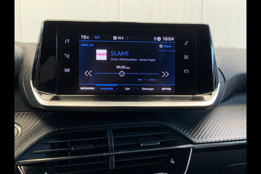 Peugeot 208 1.2 PureTech Allure 100PK LEDER-CAMERA-NAVI by CARPLAY-LMV-PDC-CRUISE CONTROL