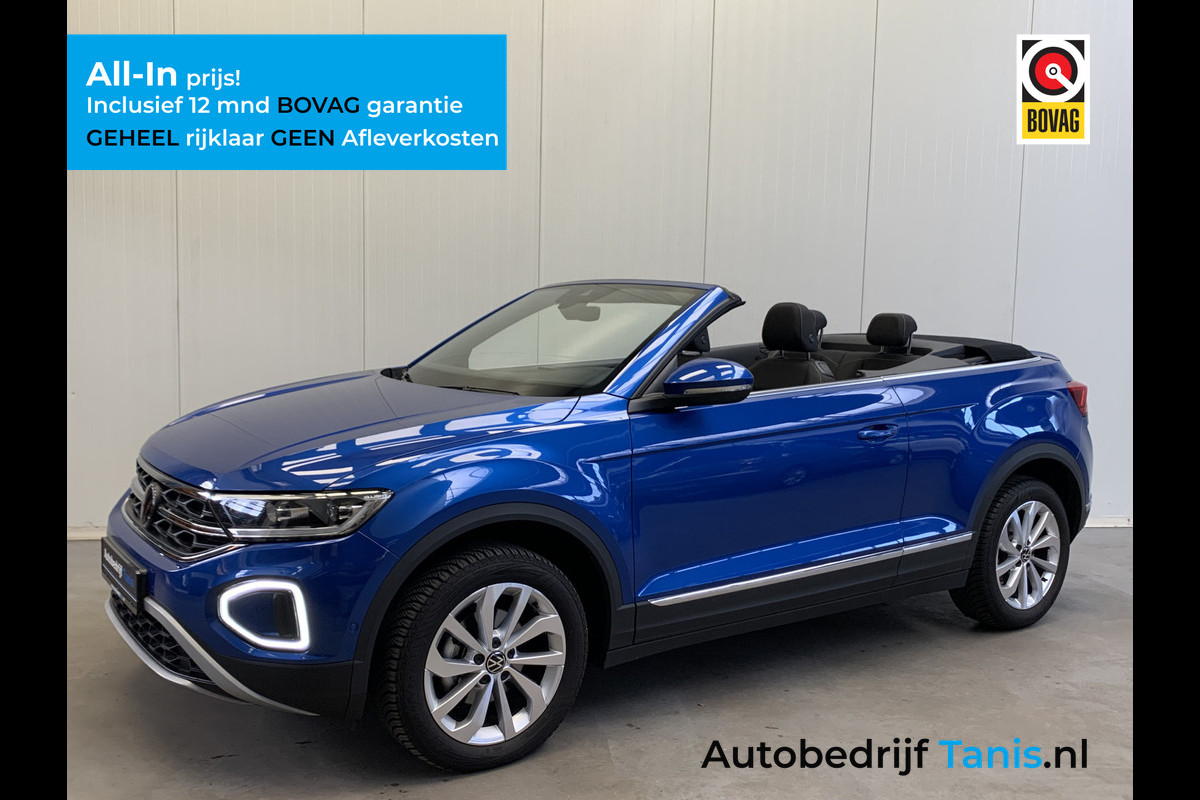 Volkswagen T-Roc Cabrio 1.0 TSI Style DIGITAL COCKPIT-NAVI-ECC-CAMERA-LMV