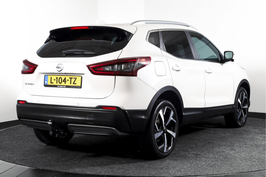 Nissan QASHQAI 1.3 DIG-T 158 PK Premium Edition - Automaat | Trekhaak | Pano | Leder | Cruise | Elek. stoel | 360 Camera | NAV | ECC | LM 19" |