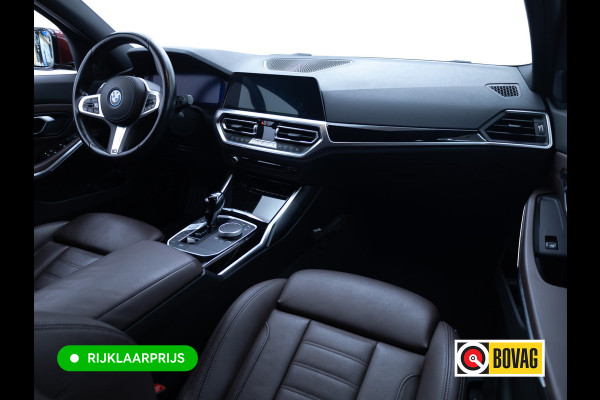 BMW 3 Serie Touring 320e Business Edition Plus | Camera | PDC V+A | Elec. achterklep | Cruise | Navigatie pro | Afn.Trekhaak Apple carplay/Android auto, Lederen bekleding, 18"LMV