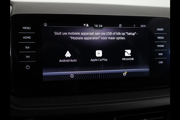 Škoda Fabia 1.0 TSI Ambition 95pk | Navigatie |  Parkeersensoren voor en achter | Apple Carplay/Android Auto | LED koplampen | Lichtmetalen velgen 15"