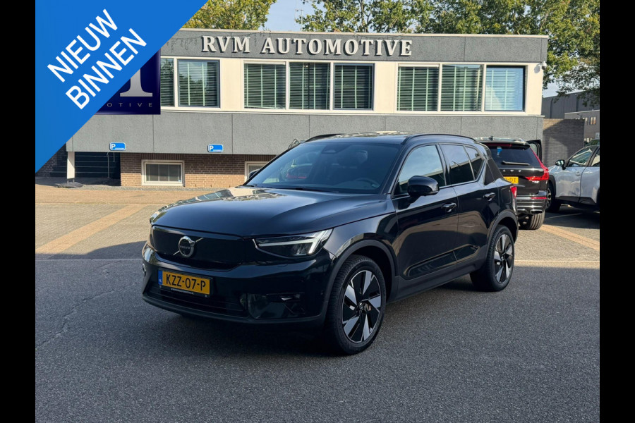 Volvo XC40 Single Motor Extended Range Ultimate 82 kWh SOH 100%| FULL OPTION| HARMAN KARDON| ELEKTRISCHE STOEL + MEMORY| PANORAMADAK| 360 CAMERA| ELEK. TREKHAAK| STOEL + STUURVERWARMING