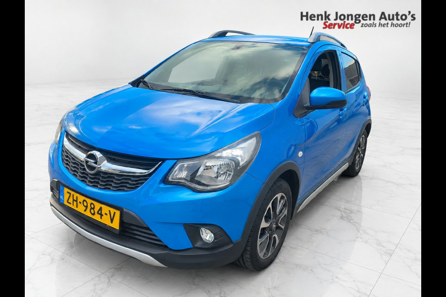 Opel KARL 1.0 Rocks Online Edition (4.795 KM!!!) Rijklaar “Sinds 1970 | 5.000+ reviews | Score 9,5 | Service zoals ’t hoort” Henk Jongen Auto's in Helmond,  al 50 jaar service zoals 't hoort!