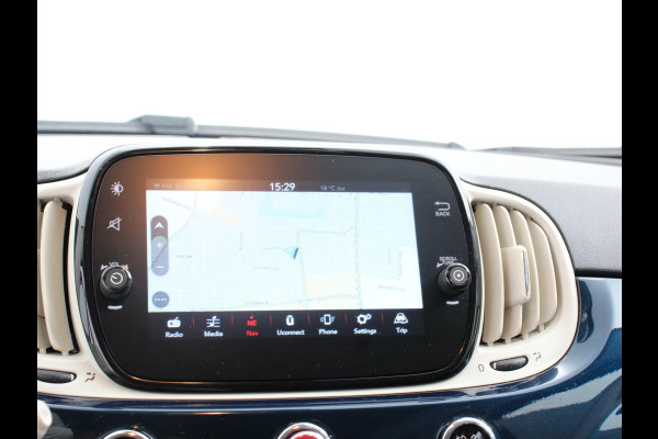 Fiat 500 1.0 Hybrid Bellavita Navigatie Apple Carplay/Android Auto Climate Control Lichtmetalen velgen Parkeer sensoren