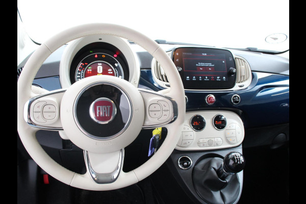 Fiat 500 1.0 Hybrid Bellavita Navigatie Apple Carplay/Android Auto Climate Control Lichtmetalen velgen Parkeer sensoren