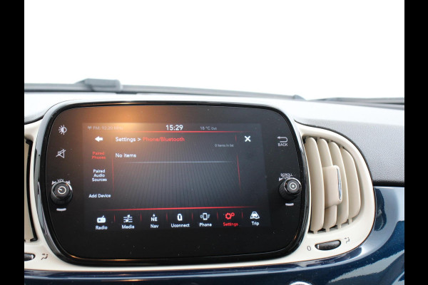 Fiat 500 1.0 Hybrid Bellavita Navigatie Apple Carplay/Android Auto Climate Control Lichtmetalen velgen Parkeer sensoren