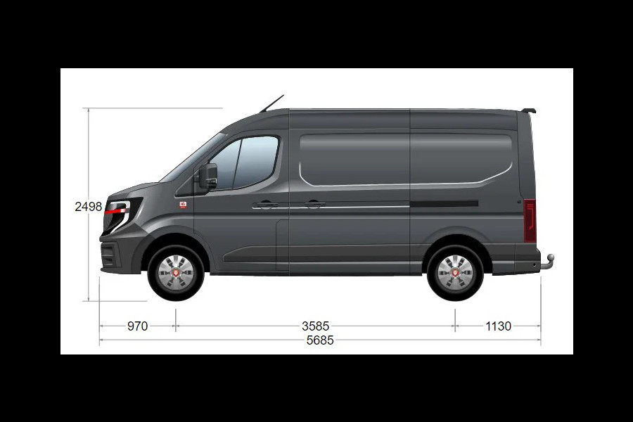 Renault Master Red Edition E-Tech L2H2 / V2L / TREKHAAK / BETIMMERD / VOORRAAD