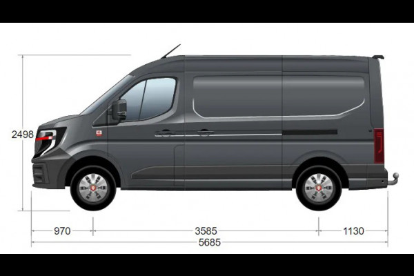 Renault Master Red Edition E-Tech L2H2 / V2L / TREKHAAK / BETIMMERD / VOORRAAD