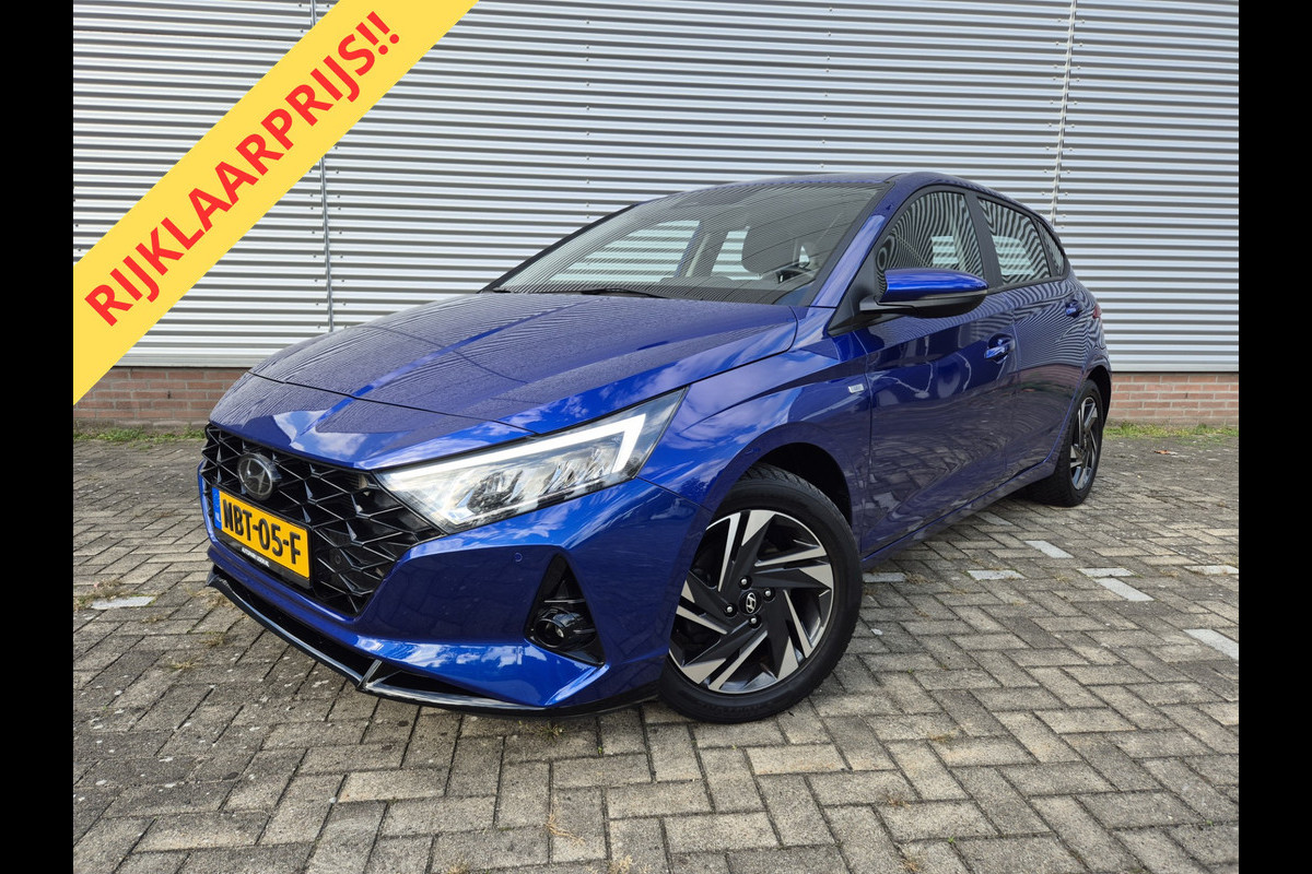 Hyundai i20 1.0 T-GDI Premium,Stoelverwarming,Cruisecontrol,Navigatie/Camera,parkeersensoren