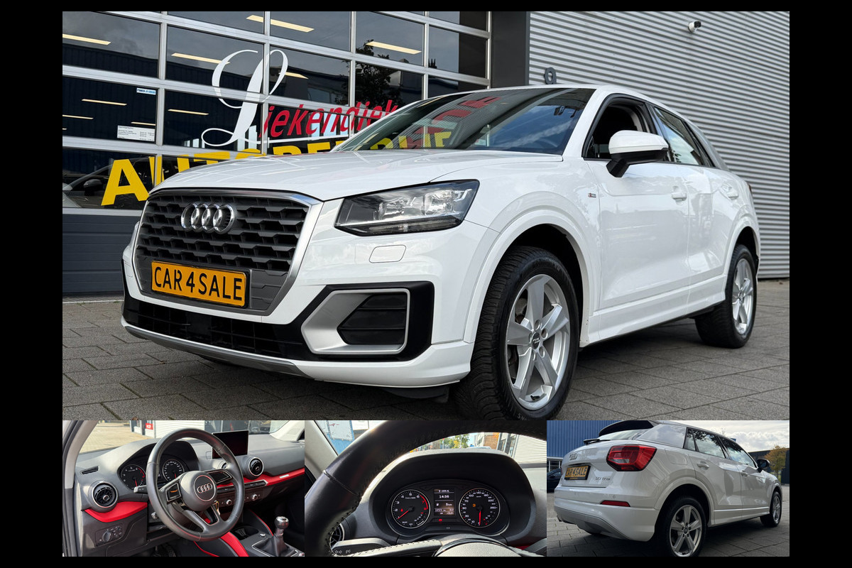 Audi Q2 30 TFSI Sport S Line Edition - Airco I Sport interieur & Velgen I PDC I Dealer onderhouden