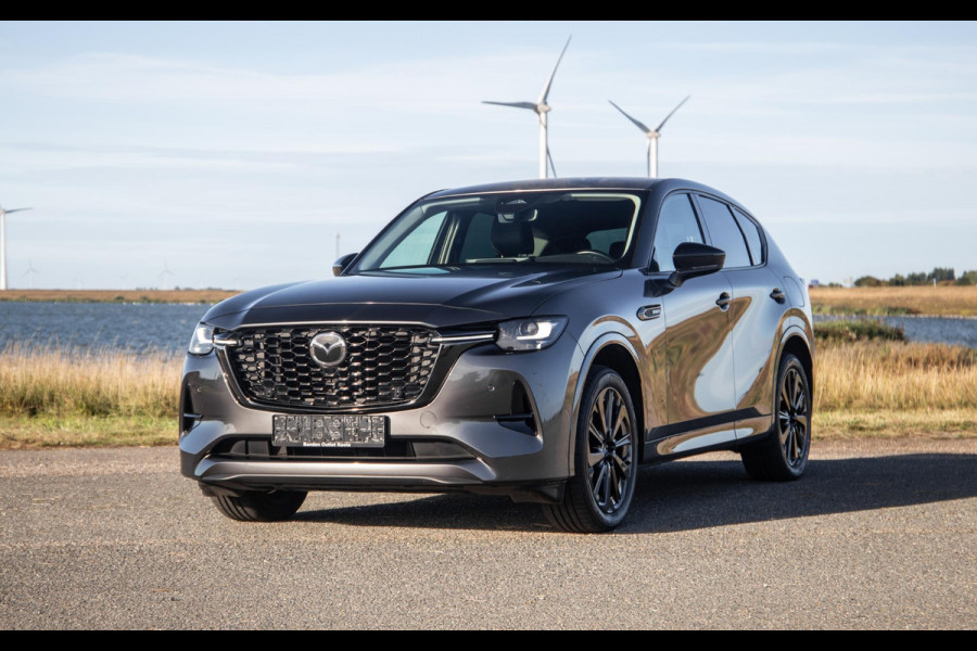 Mazda CX-60 2.5 e-SkyActiv PHEV Homura PANORAMA / TREKHAAK / 360 CAMERA / STOELVERWARMING + KOELING / CARPLAY / ADAPTIVE CRUISE