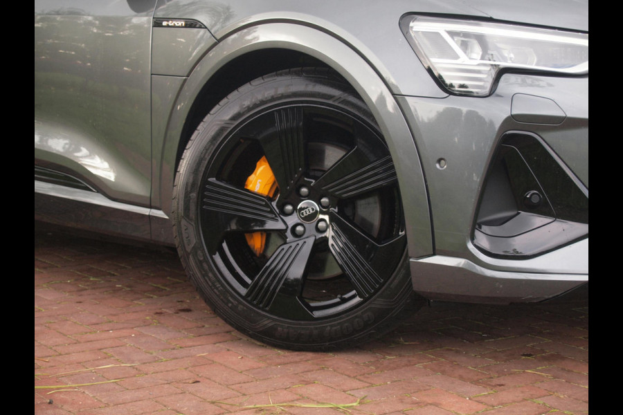 Audi e-tron Sportback 55 quattro S edition 95 kWh | SOH 92% | S-Line Stoelen | Panoramadak | Bang & Olufsen | Camera | Ambienteverlichting |