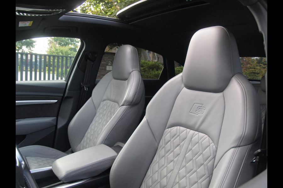 Audi e-tron Sportback 55 quattro S edition 95 kWh | SOH 92% | S-Line Stoelen | Panoramadak | Bang & Olufsen | Camera | Ambienteverlichting |