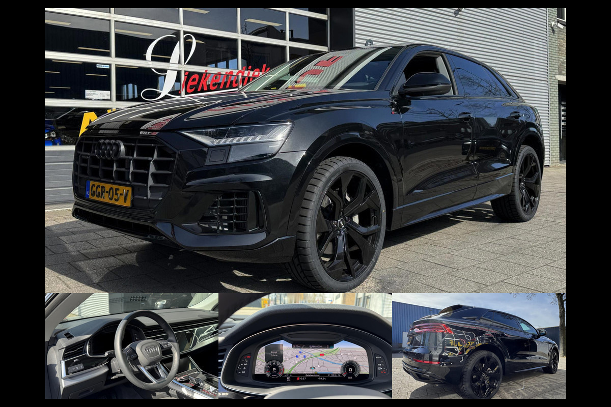 Audi Q8 3.0 -V6 24V 55 TFSi Quattro - Panorama dak I Airco I Leer I 23 inch velgen I PDC I Led i 24.000 KM