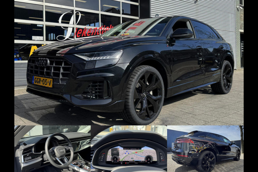 Audi Q8 3.0 -V6 24V 55 TFSi Quattro - Panorama dak I Airco I Leer I 23 inch velgen I PDC I Led i 24.000 KM